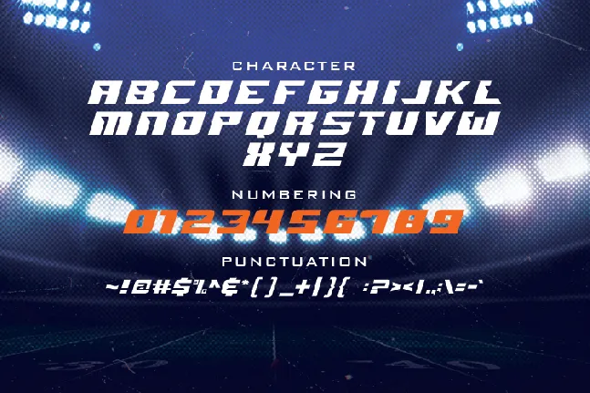 QUARTERBACK font