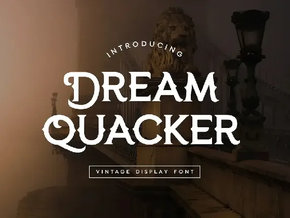 Dream Quacker font