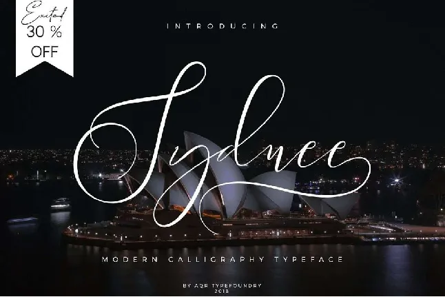 Sydnee Modern Calligraphy font