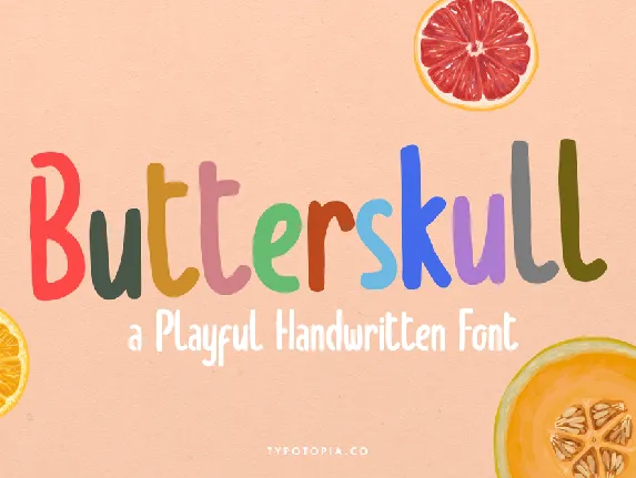 Butterskull font