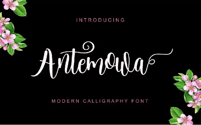 Antemowa font