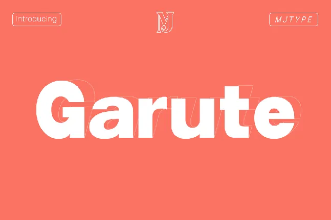 Garute font