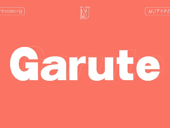 Garute font