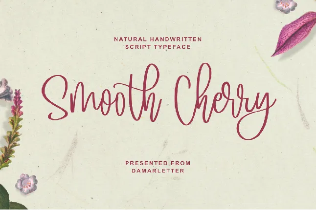 Smooth Cherry font