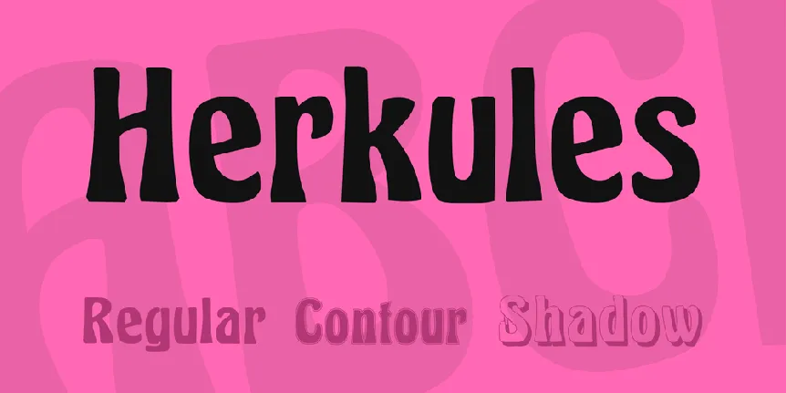 Herkules font