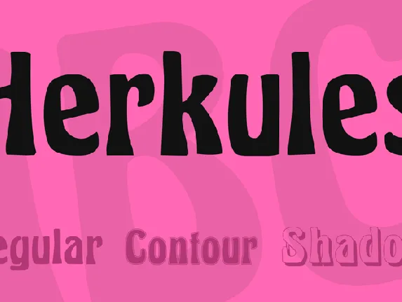 Herkules font