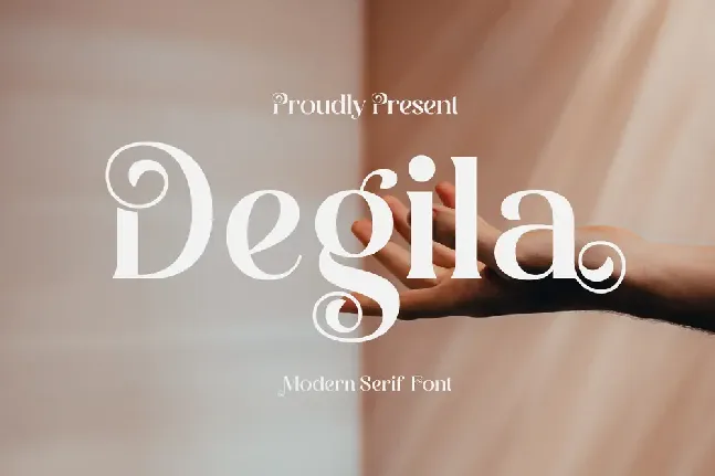 Degila Serif font