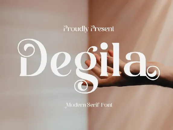 Degila Serif font