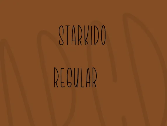 starkido font