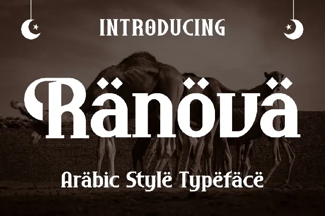 Ranova font