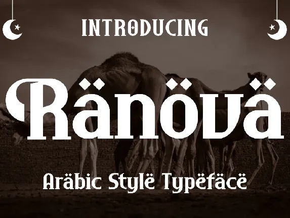 Ranova font