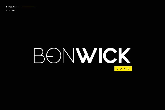 Bonwick Typeface font