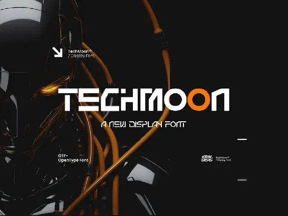 Techmoon font