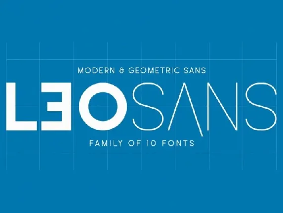 Leo Sans font