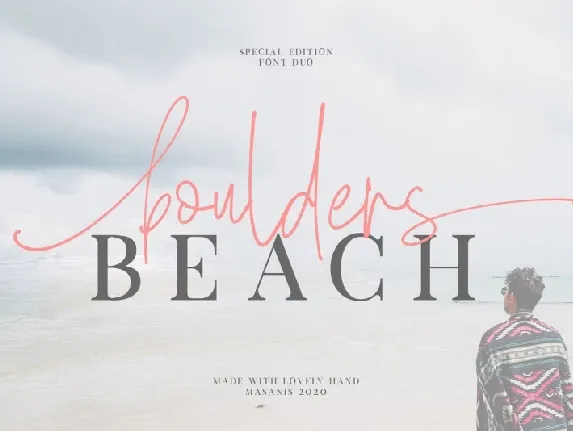 Boulders Beach Script font