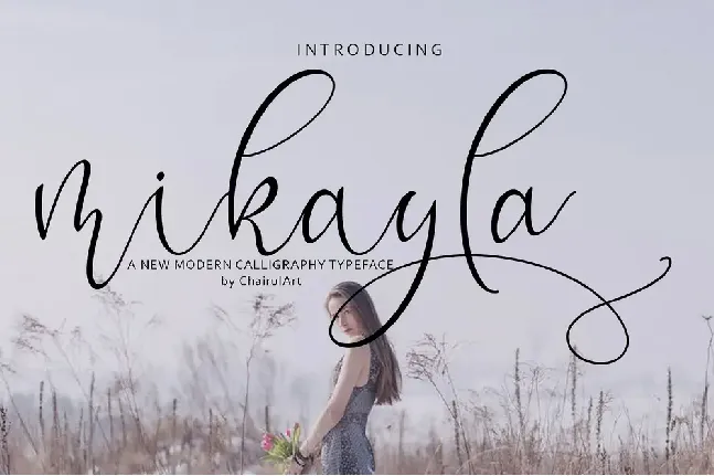 Mikayla Script font