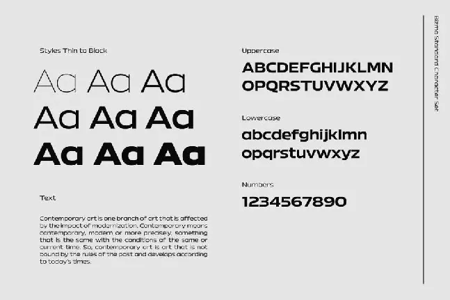 Bizmo Family font