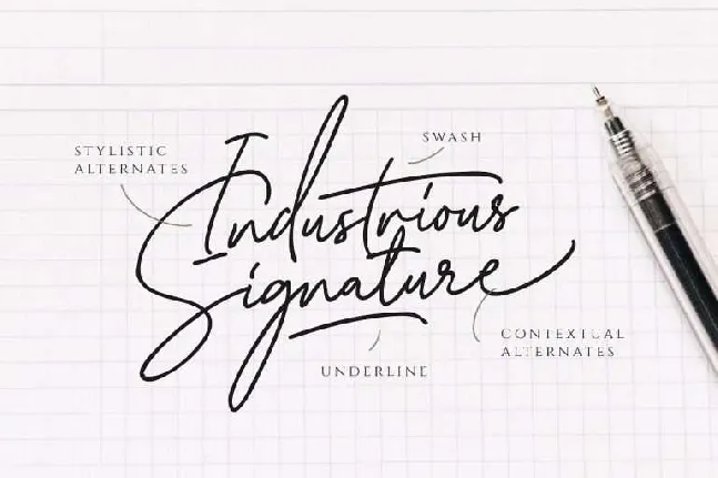 Katherine Signature Free font