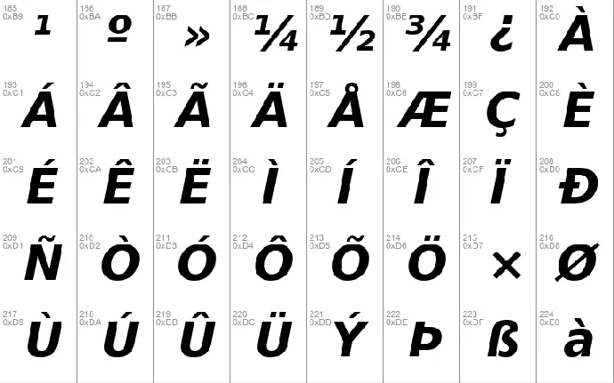 Bitstream Vera Sans font