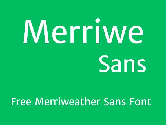 Merriweather Family Free font