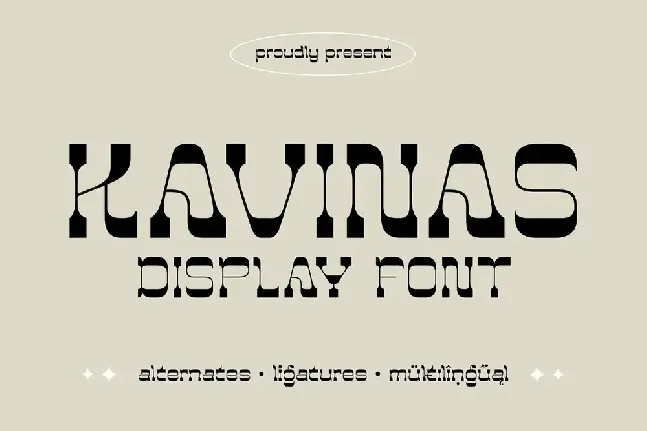 Kavinas font