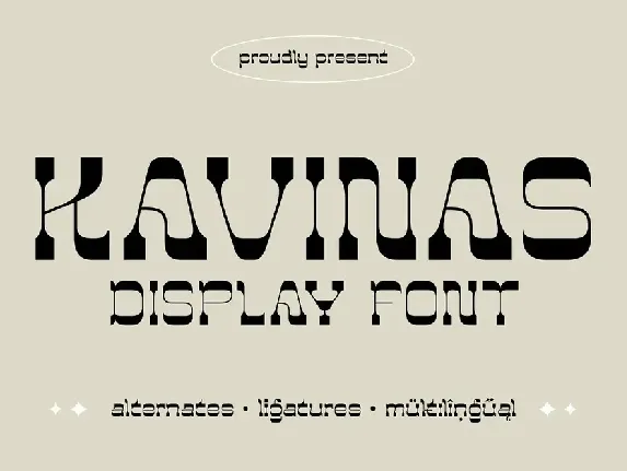 Kavinas font