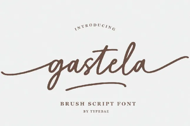 Gastela font