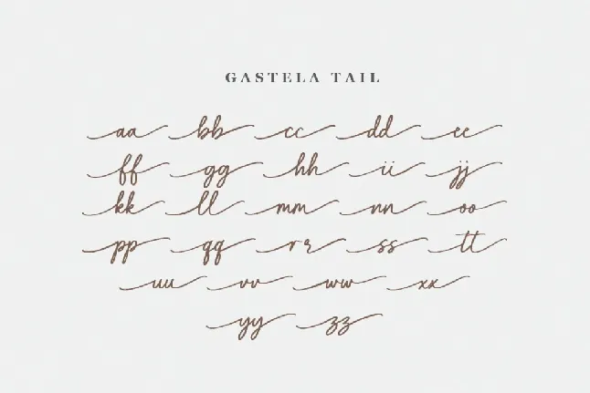 Gastela font