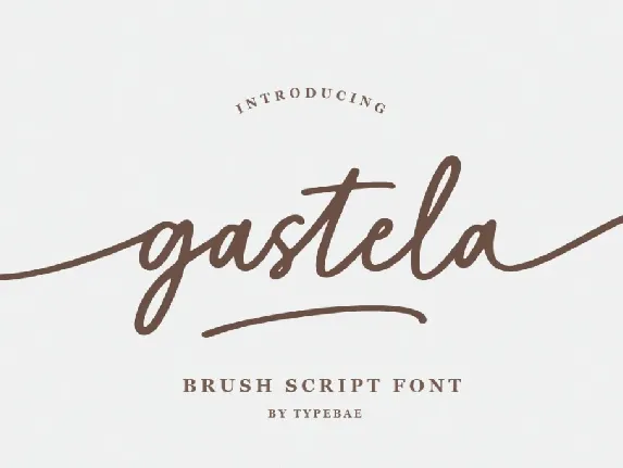 Gastela font