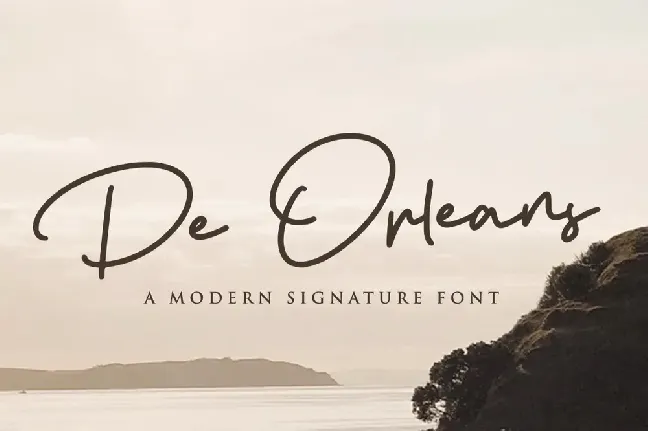 De Orleans font