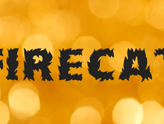 Firecat font