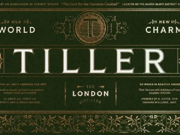 Tiller Family font