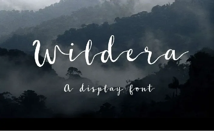 Wildera Free font