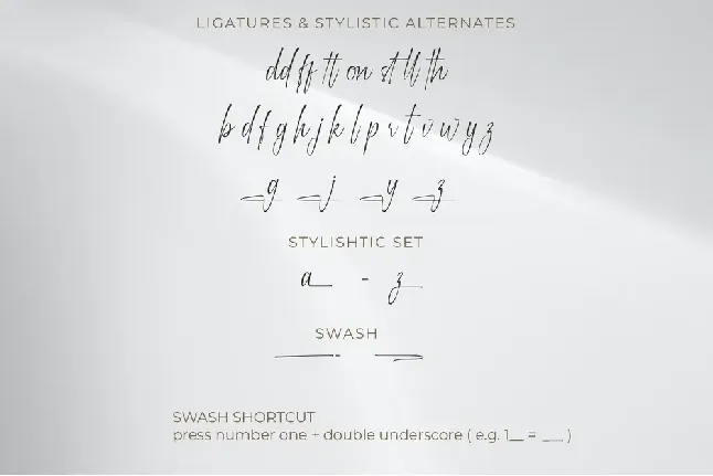 Witha Sign II font