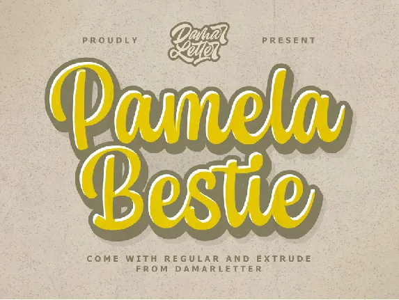 Pamela Bestie font