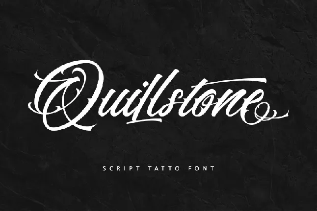 Quillstone - Personal use font