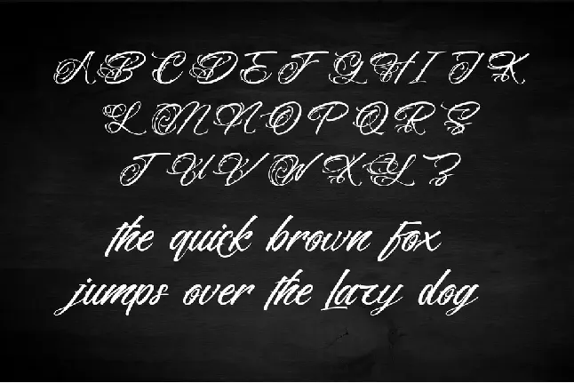 Quillstone - Personal use font