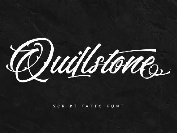 Quillstone - Personal use font