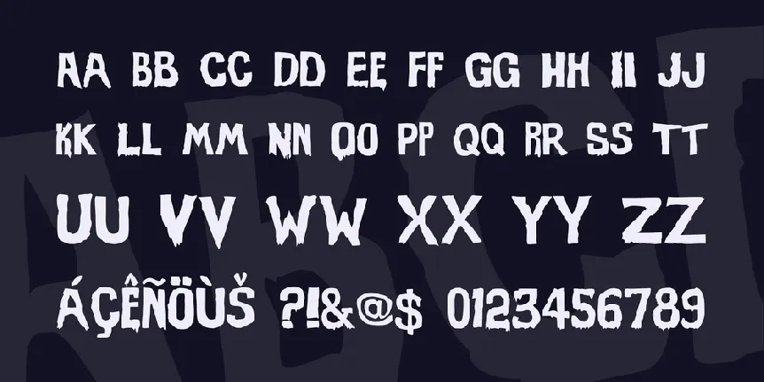 Evil Of Frankenstein font