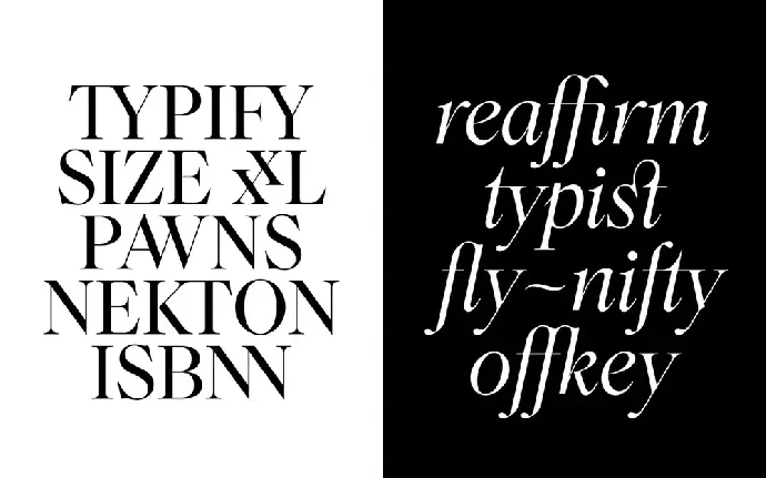 Silvana Family font