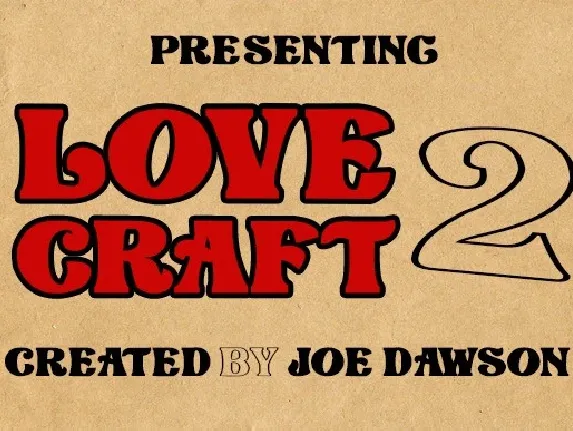 Love Craft 2 font