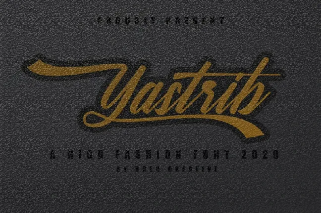 Yastrib Script font