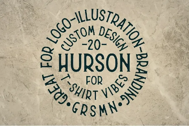 Hurson Typeface font