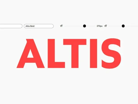 Altis Family font