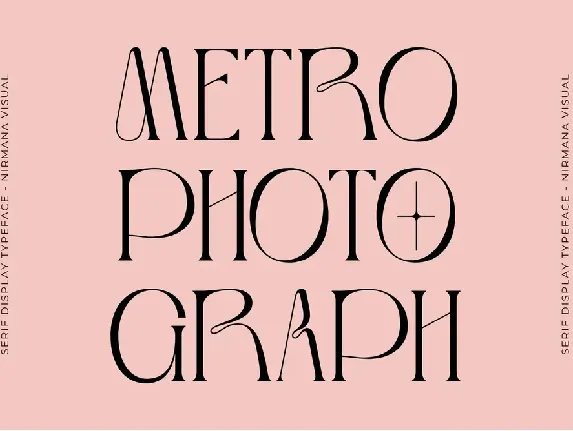 Metro Photograph - Demo Version font