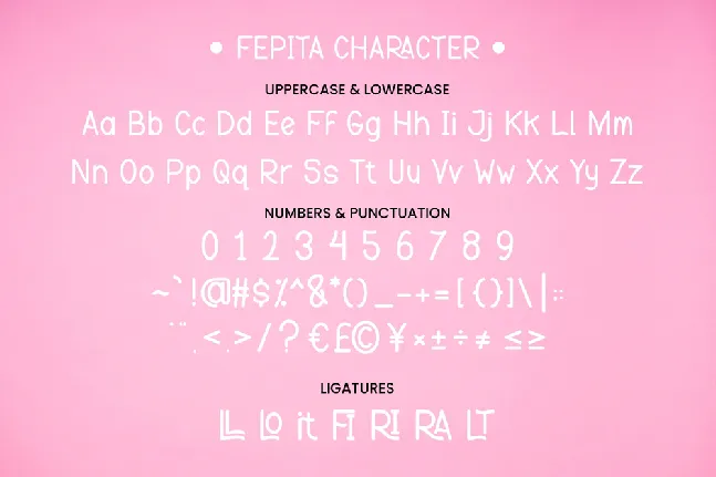 FEPITA font