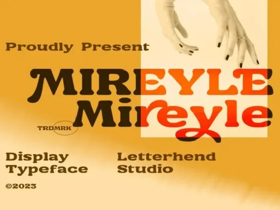 Mireyle font