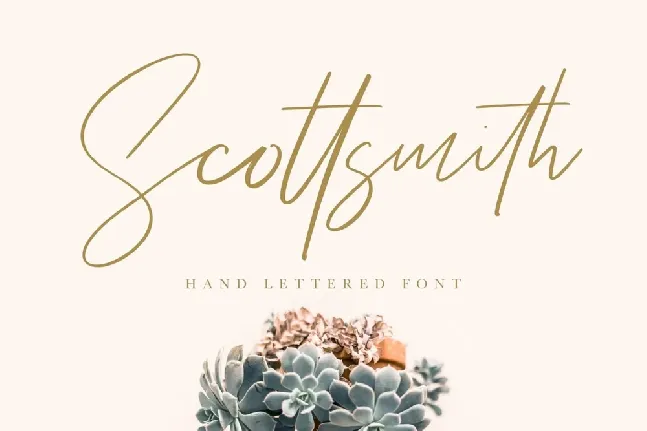 Scottsmith font