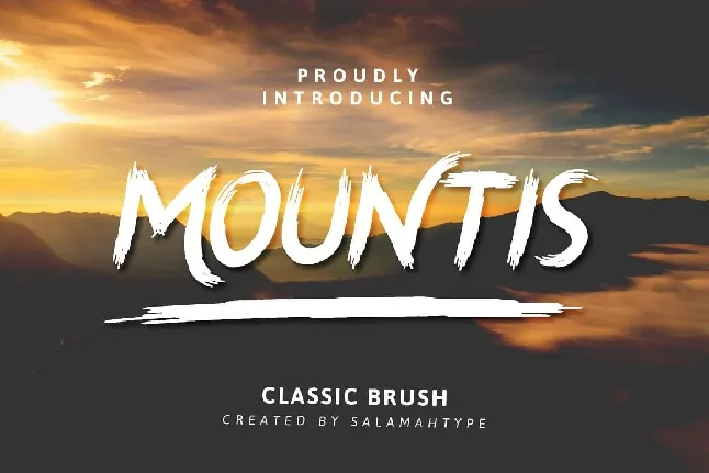 Mountis font