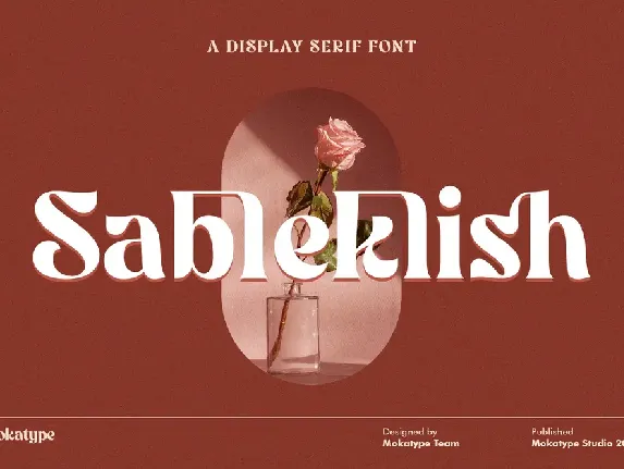 Sableklish font